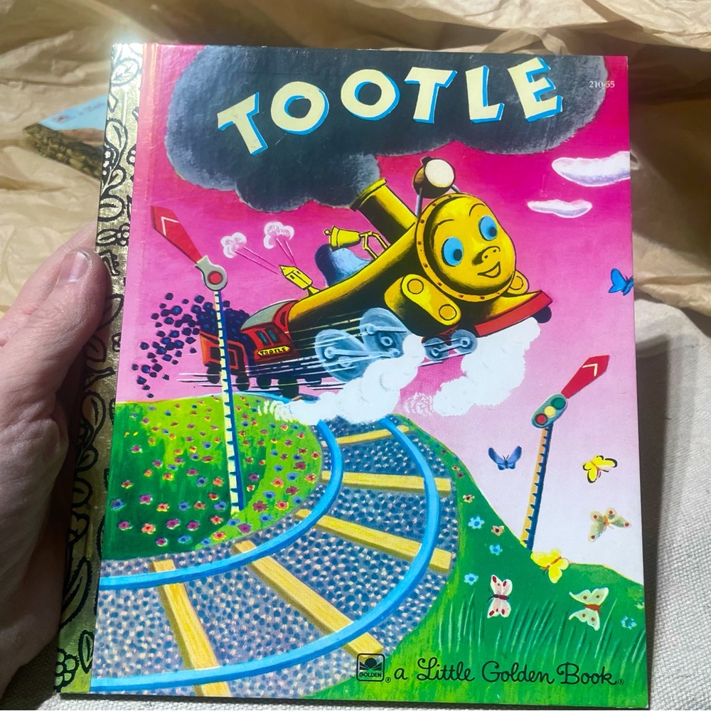 Brand New Vintage A Little Golden Book Tootle